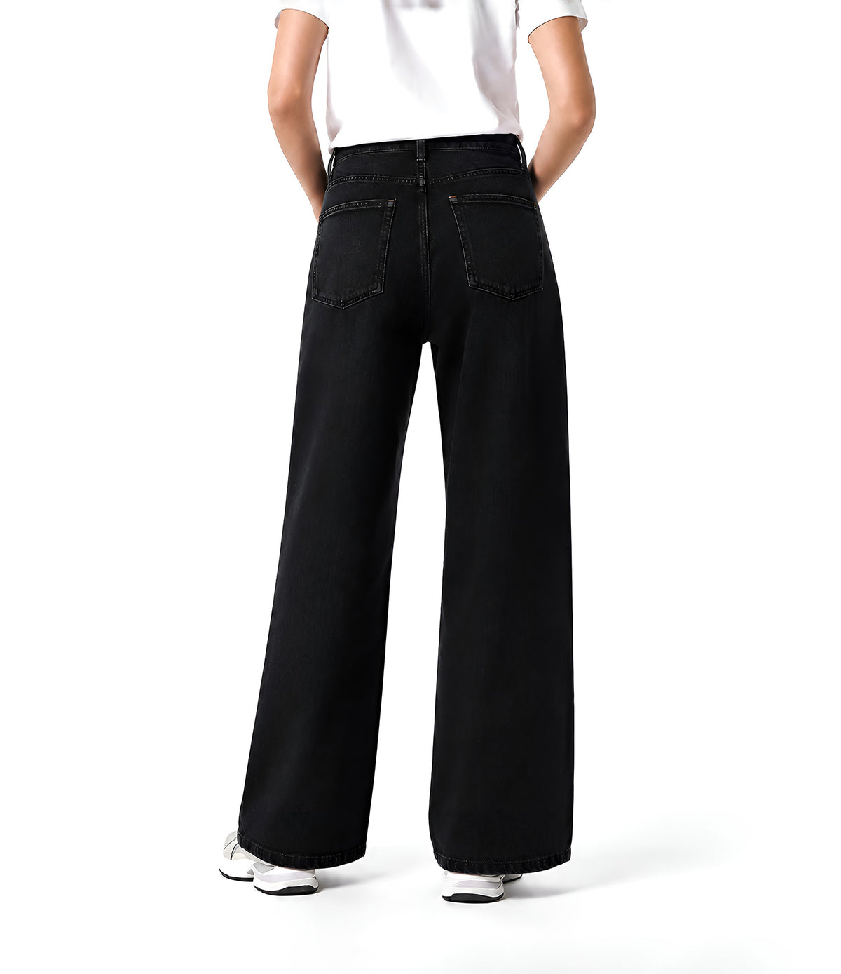 Black wide legs jeans