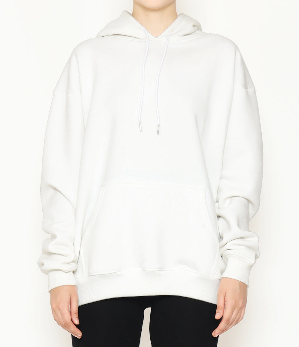 Classic White Oversize Hoodie