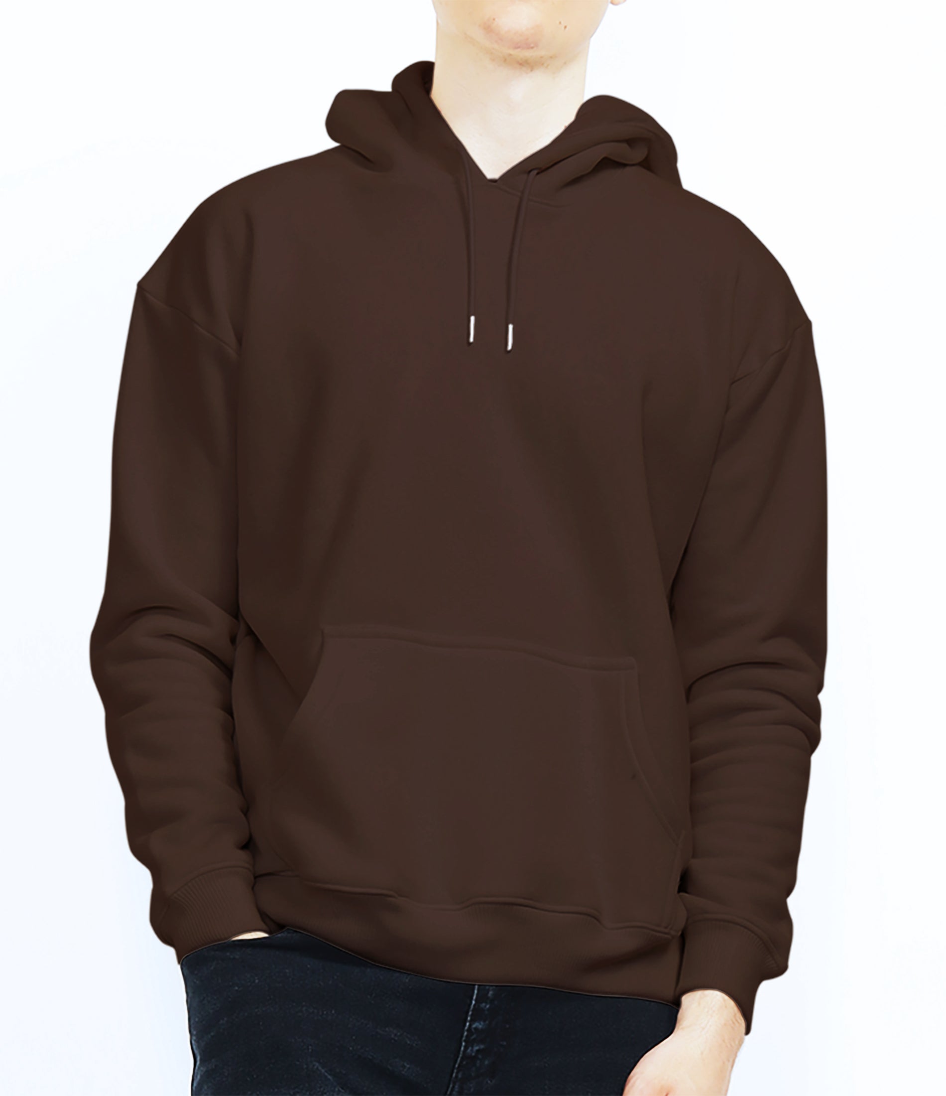 Classic Dark Brown Oversize Hoodie