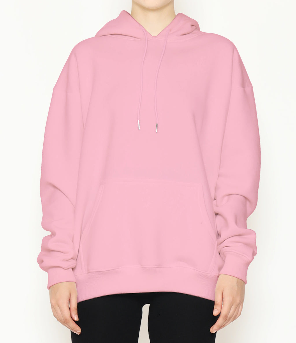 Classic Pink Oversize Hoodie
