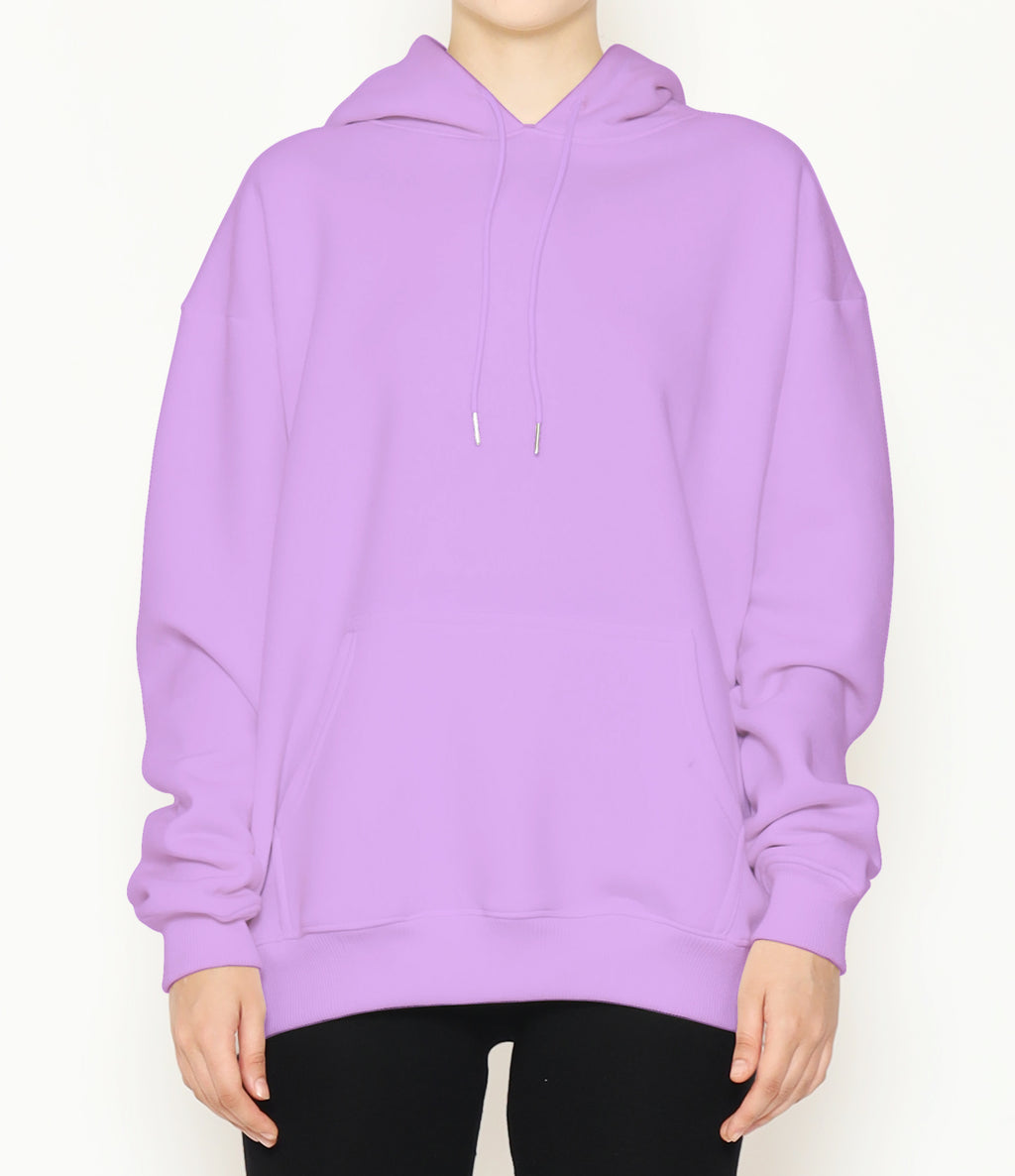 Classic Lilac Oversize Hoodie
