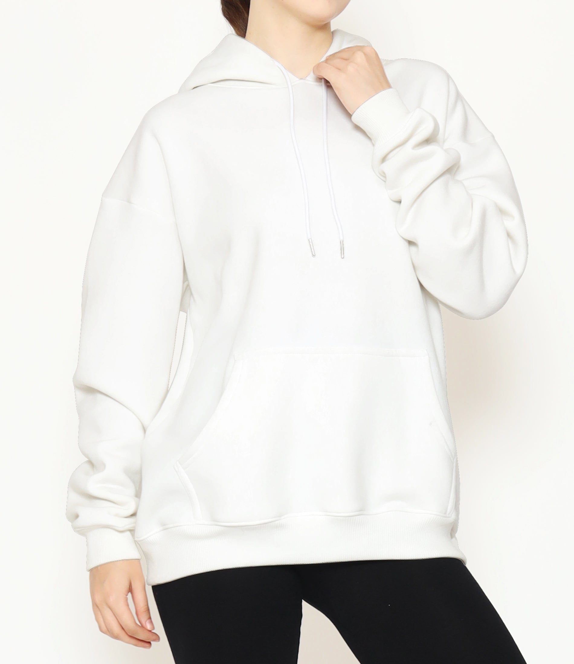 Classic White Oversize Hoodie
