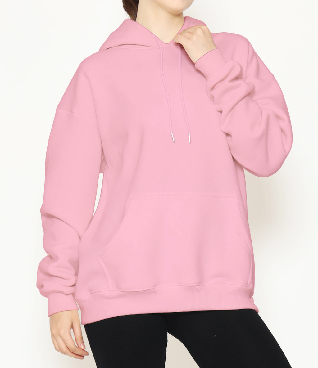Classic Pink Oversize Hoodie