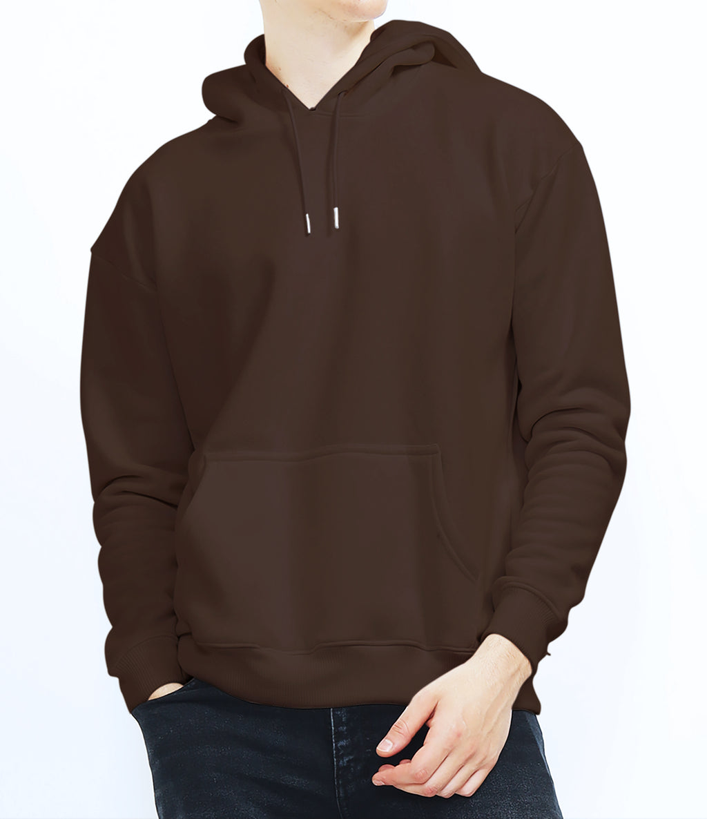 Classic Dark Brown Oversize Hoodie