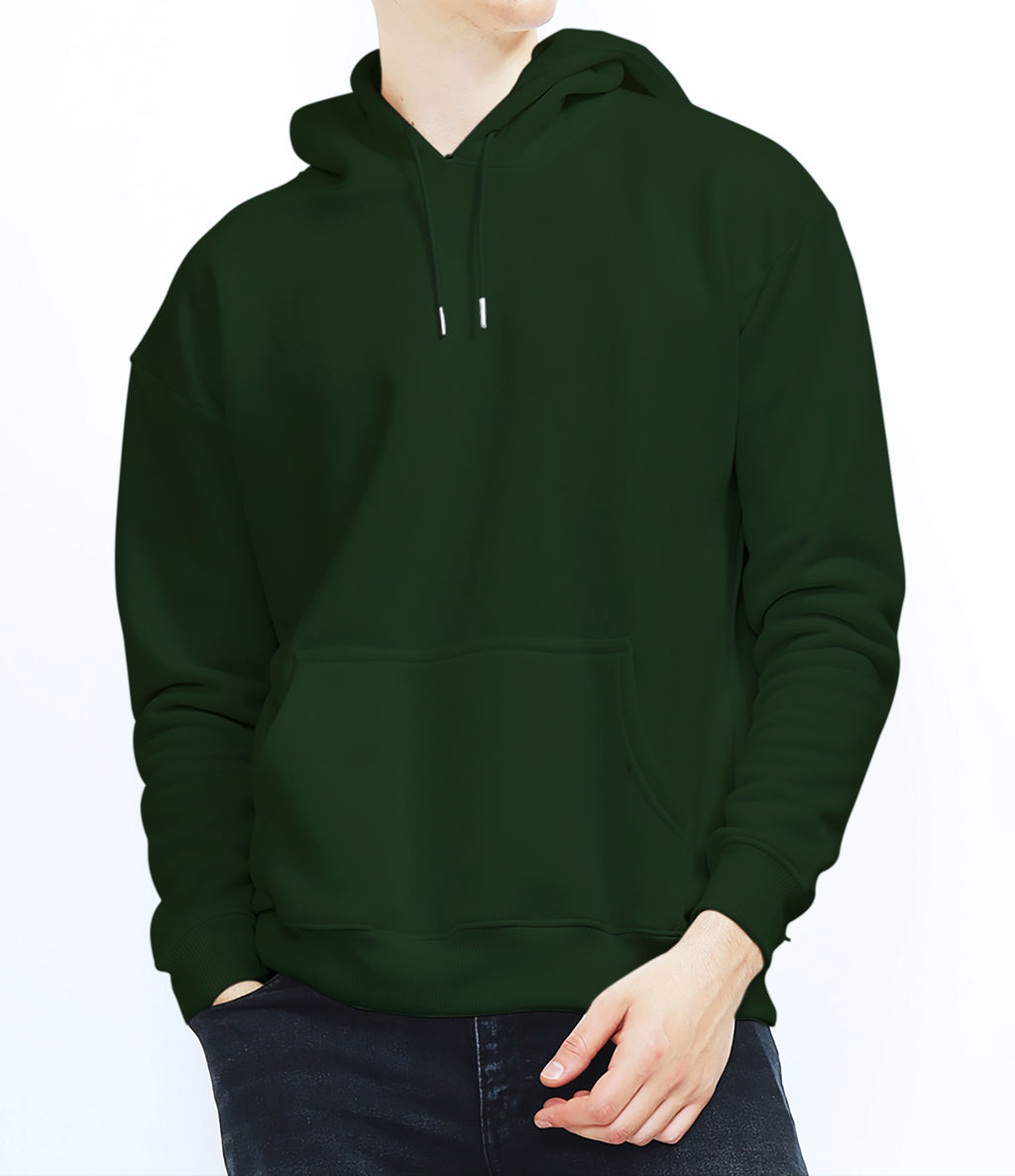 Classic Dark Green Oversize Hoodie