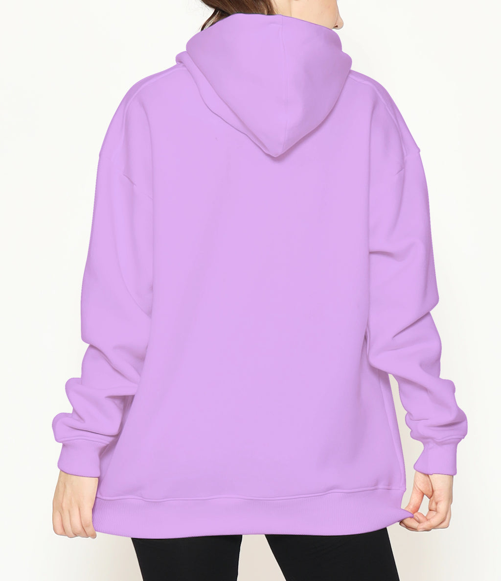 Classic Lilac Oversize Hoodie