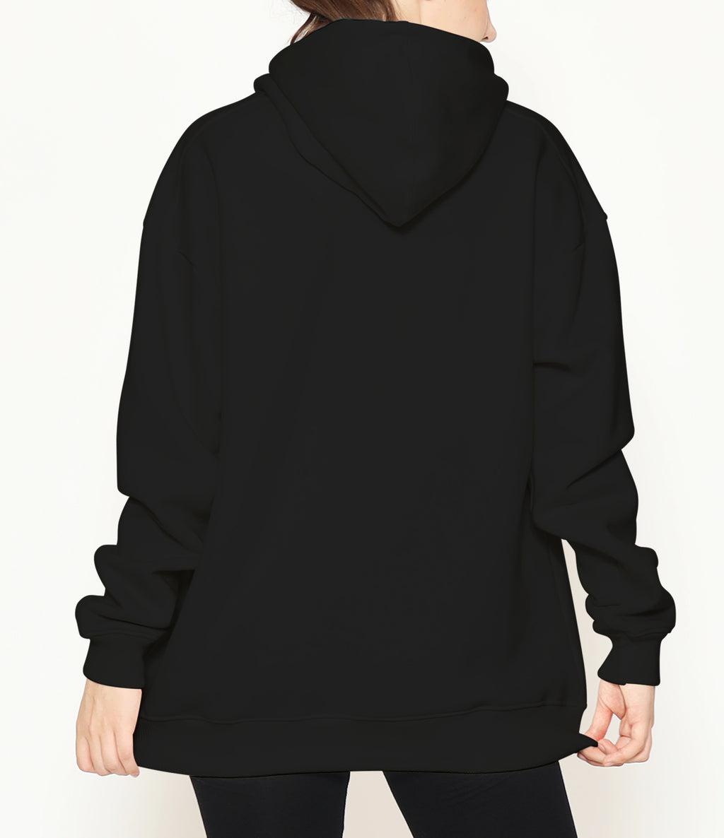 Classic Black Oversize Hoodie