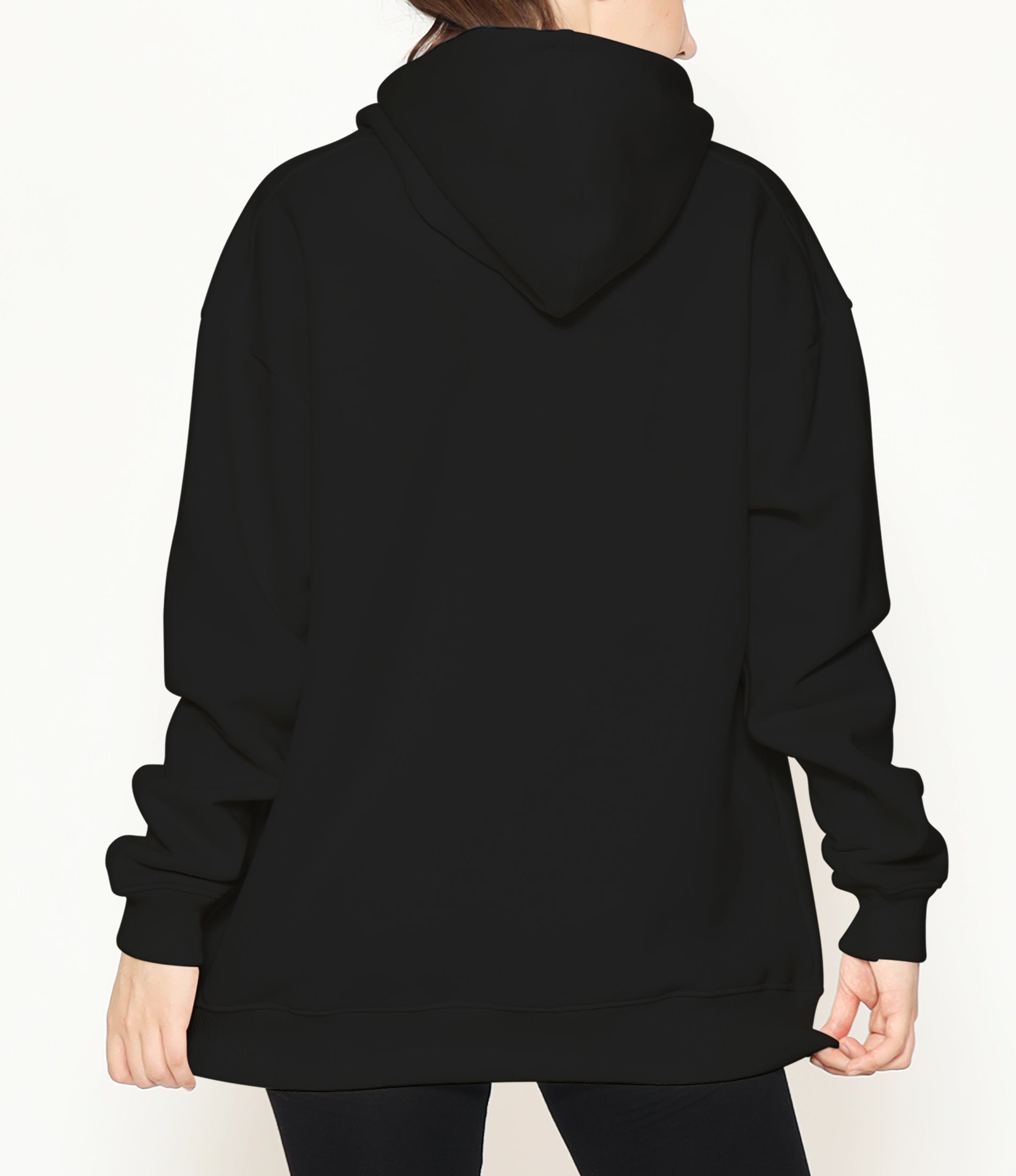 Classic Black Oversize Hoodie