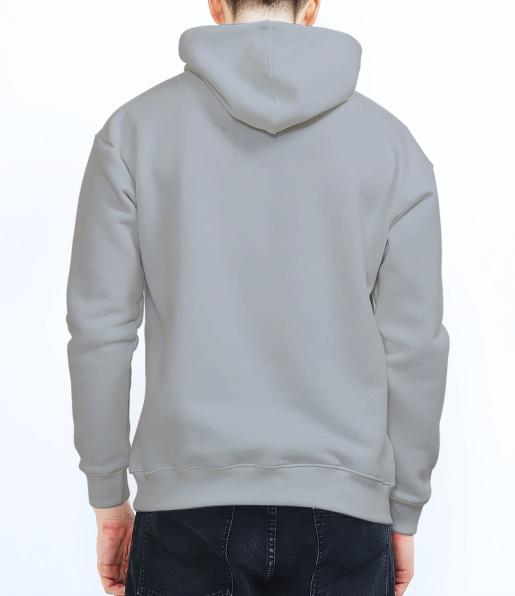 Classic Ash Gray Oversize Hoodie
