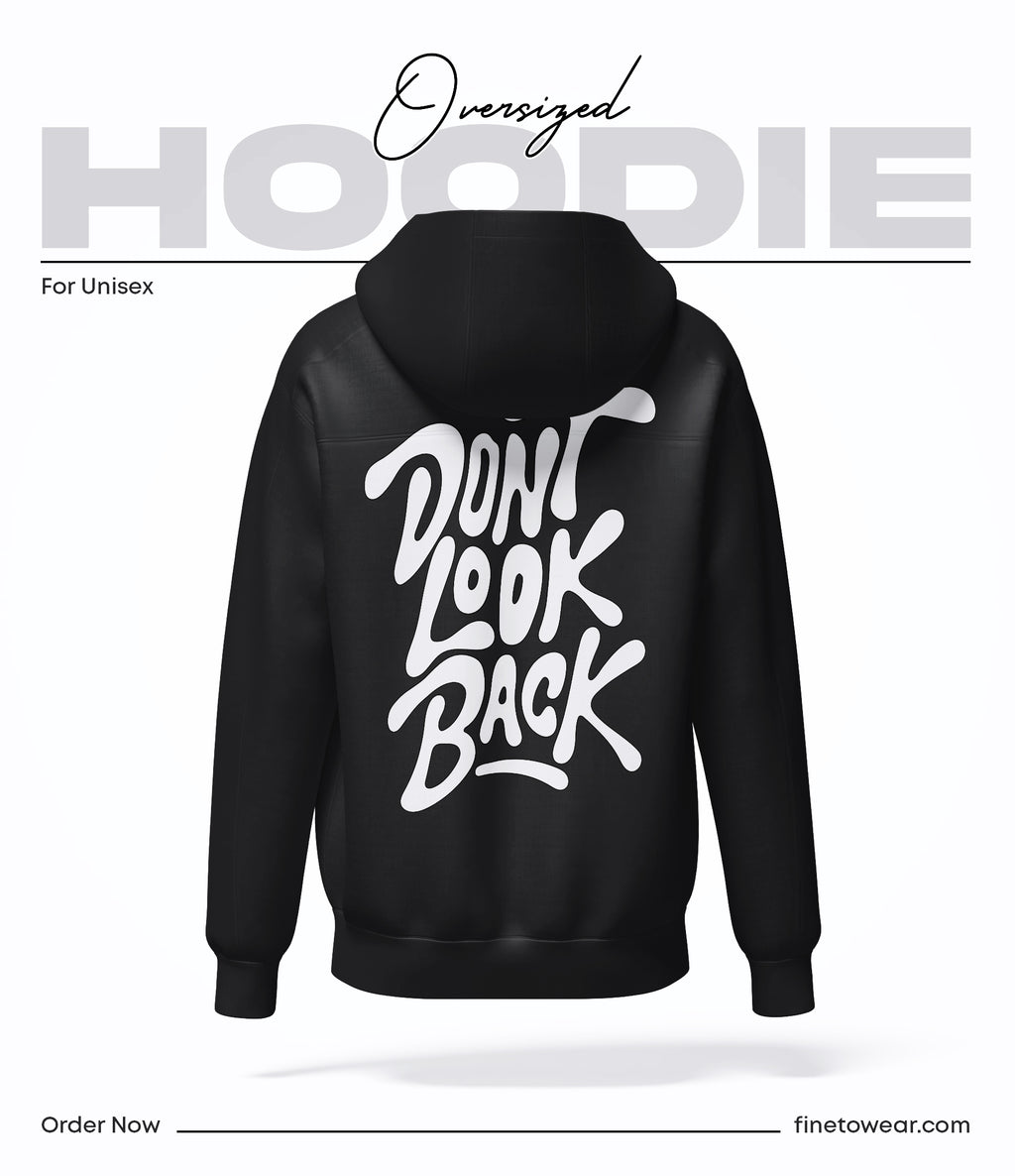 Don’t Look Back Oversized Hoodie