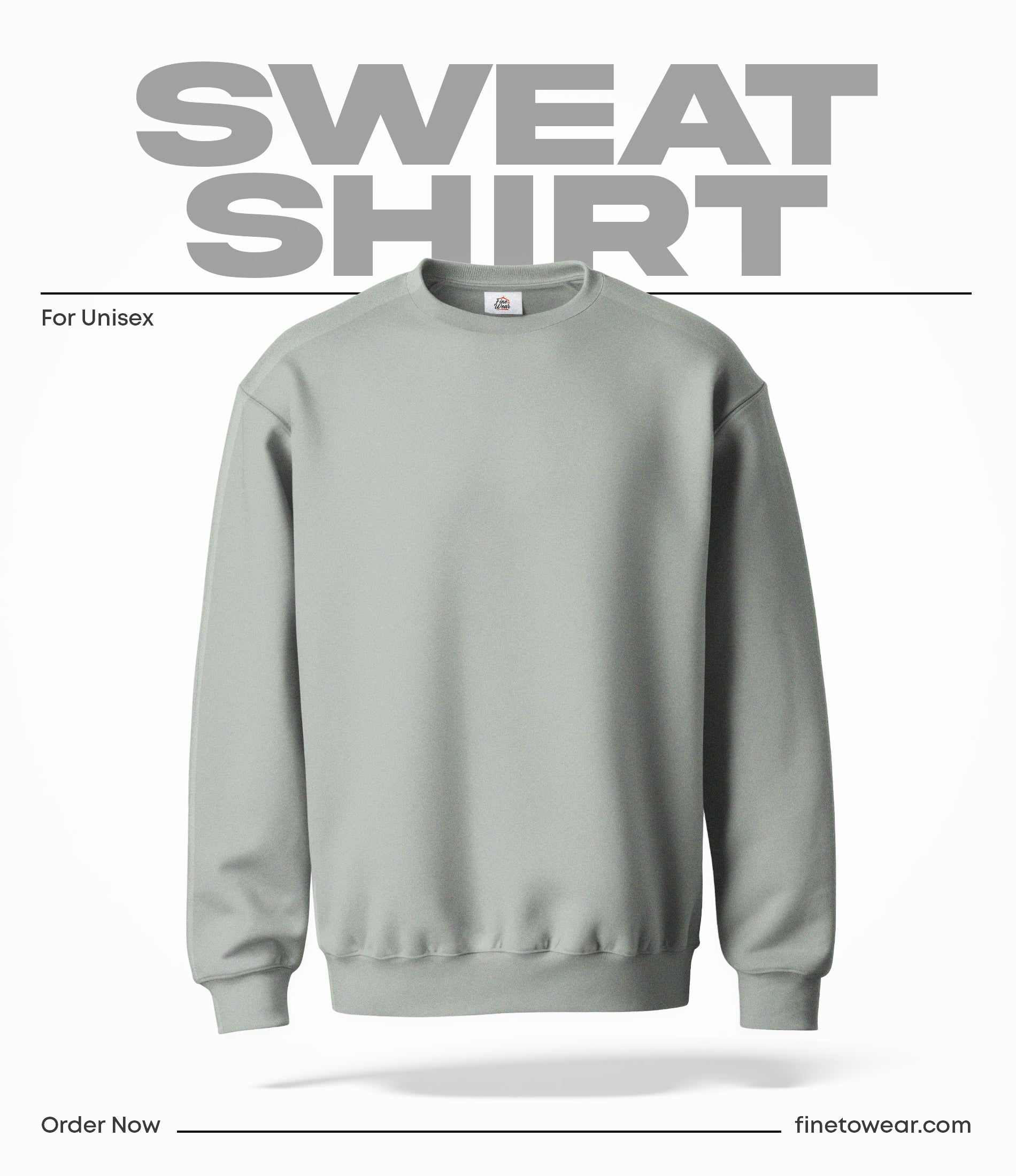 Ash Gray Sweatshirt