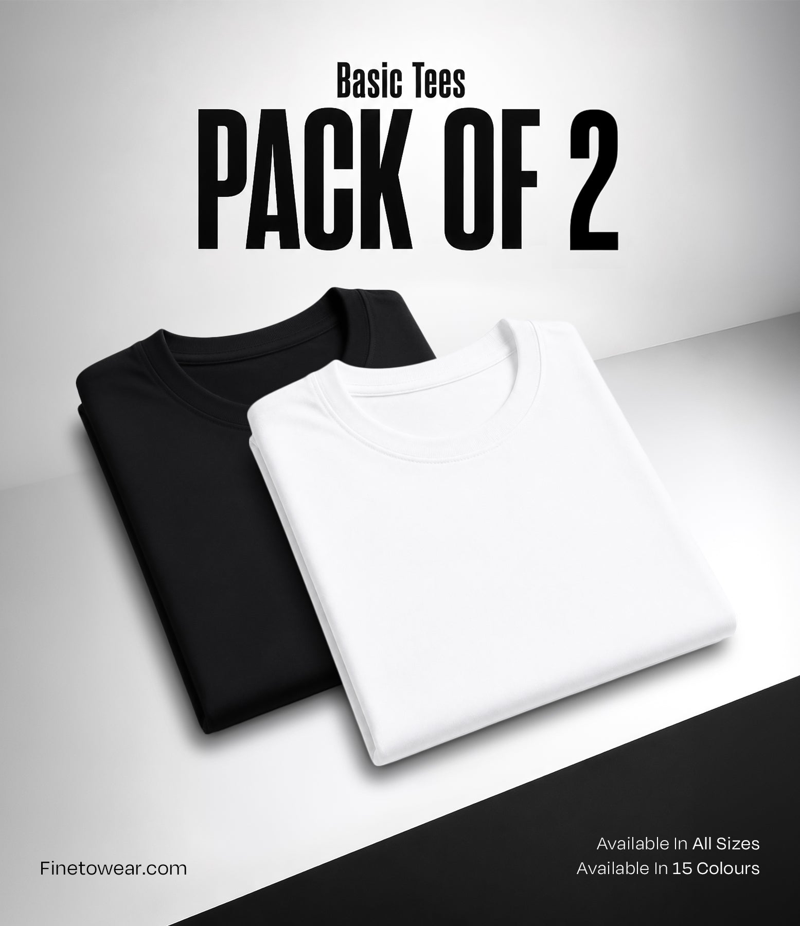 Premium Pack of 2 T-shirts