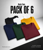 Premium Pack of 6 T-shirts