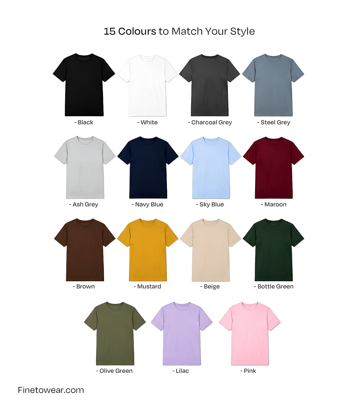 Premium Pack of 1 T-shirt
