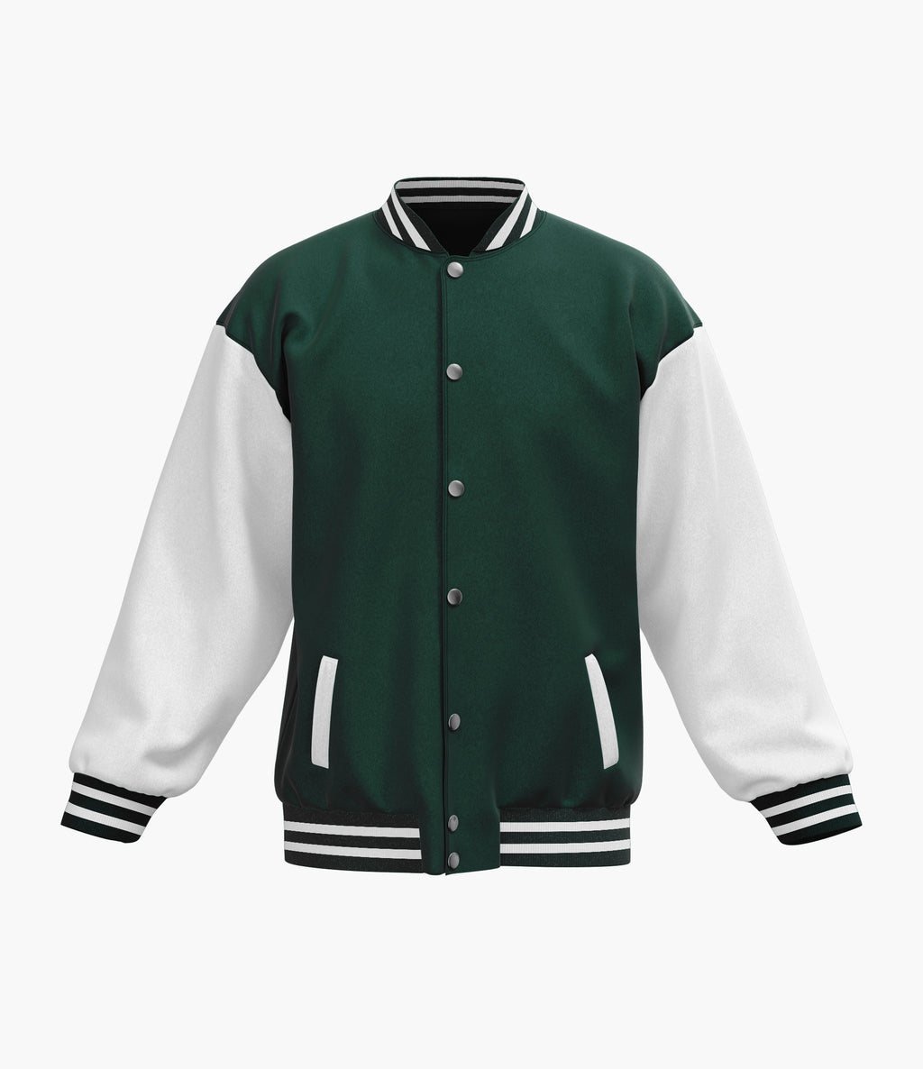 Green Varsity Baseball Jacket