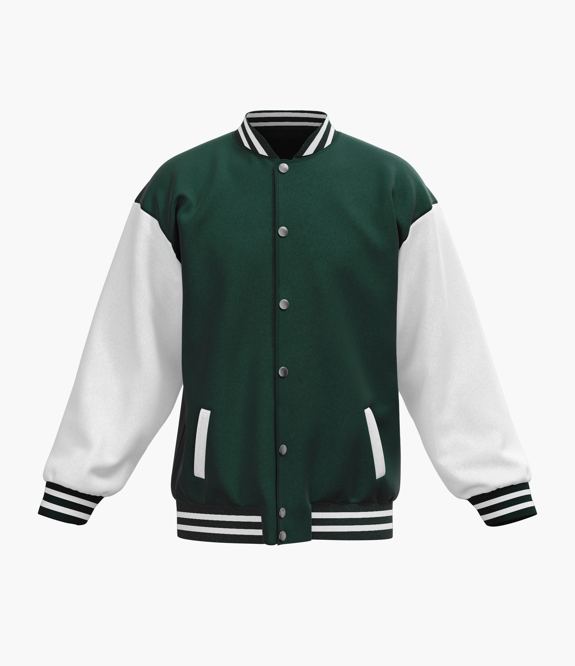 Green Varsity Baseball Jacket