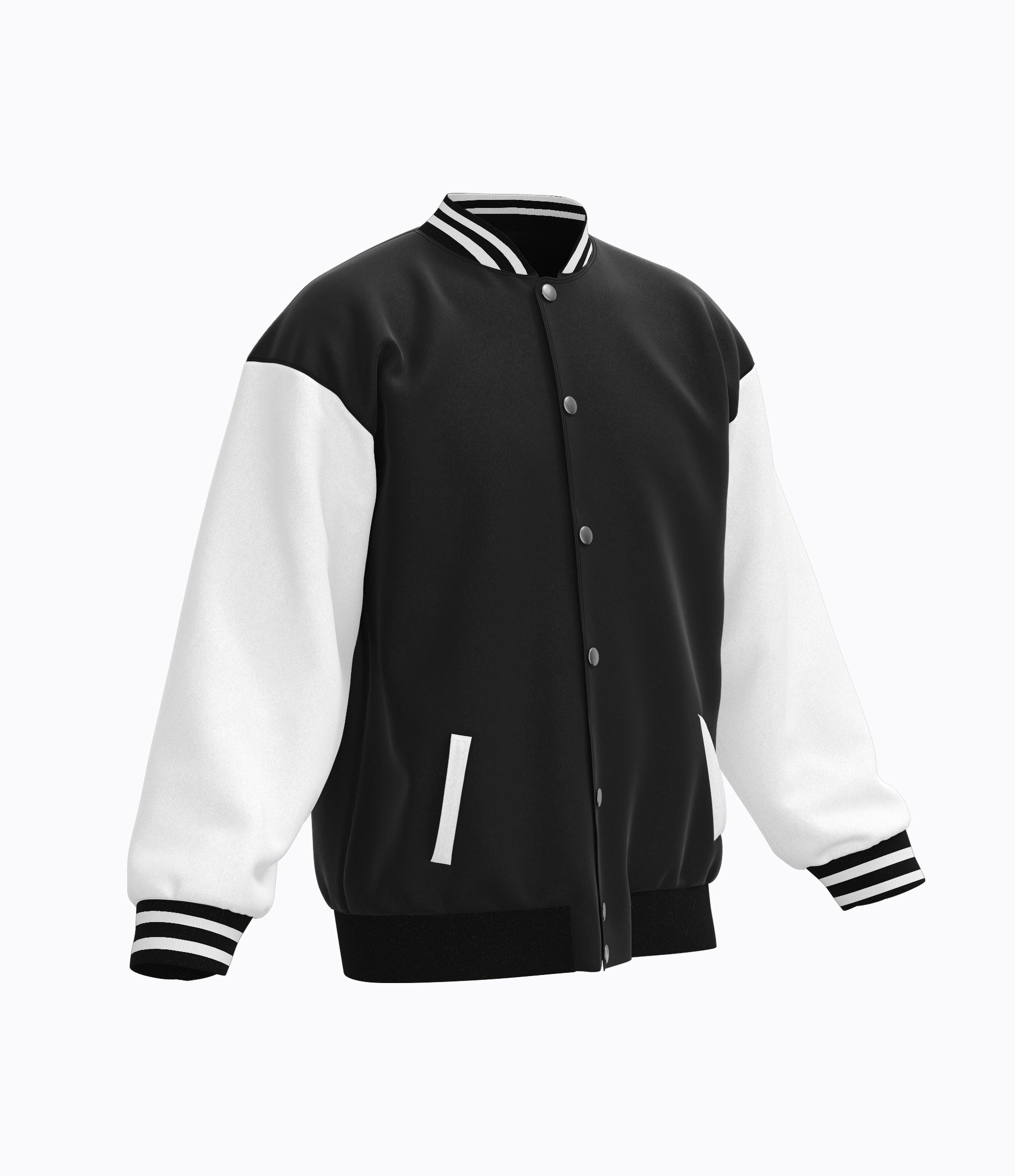 Black Varsity Baseball Jacket