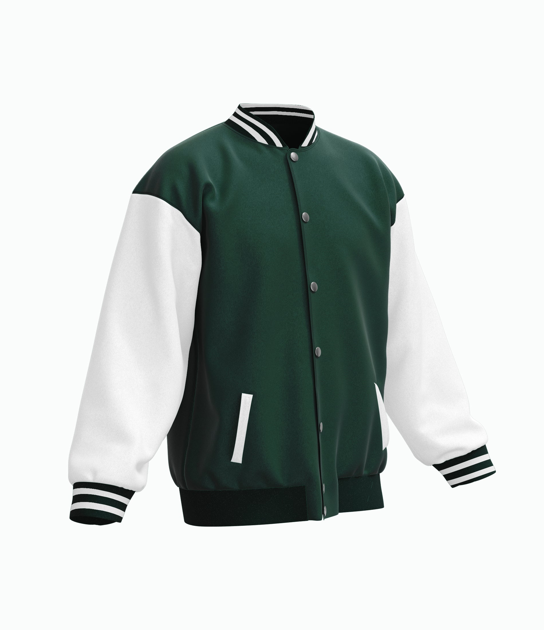 Green Varsity Baseball Jacket