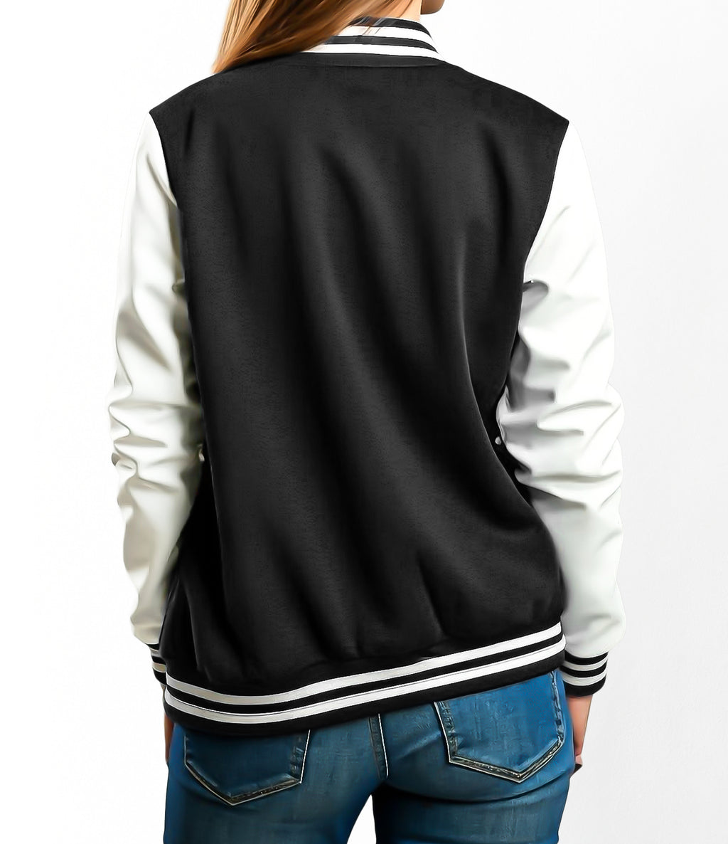Black Varsity Baseball Jacket