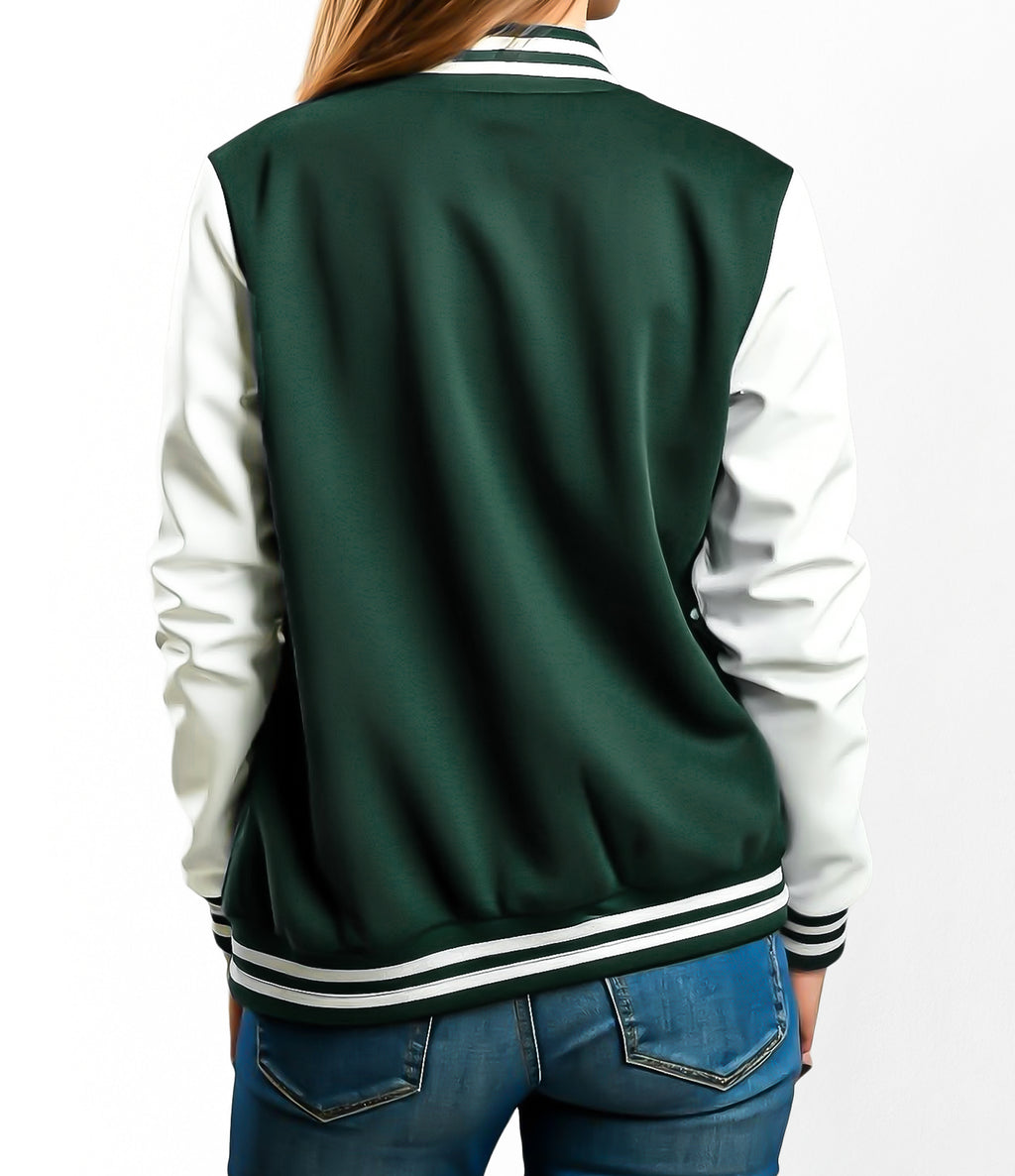 Green Varsity Baseball Jacket