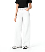 White Wide Leg Jeans